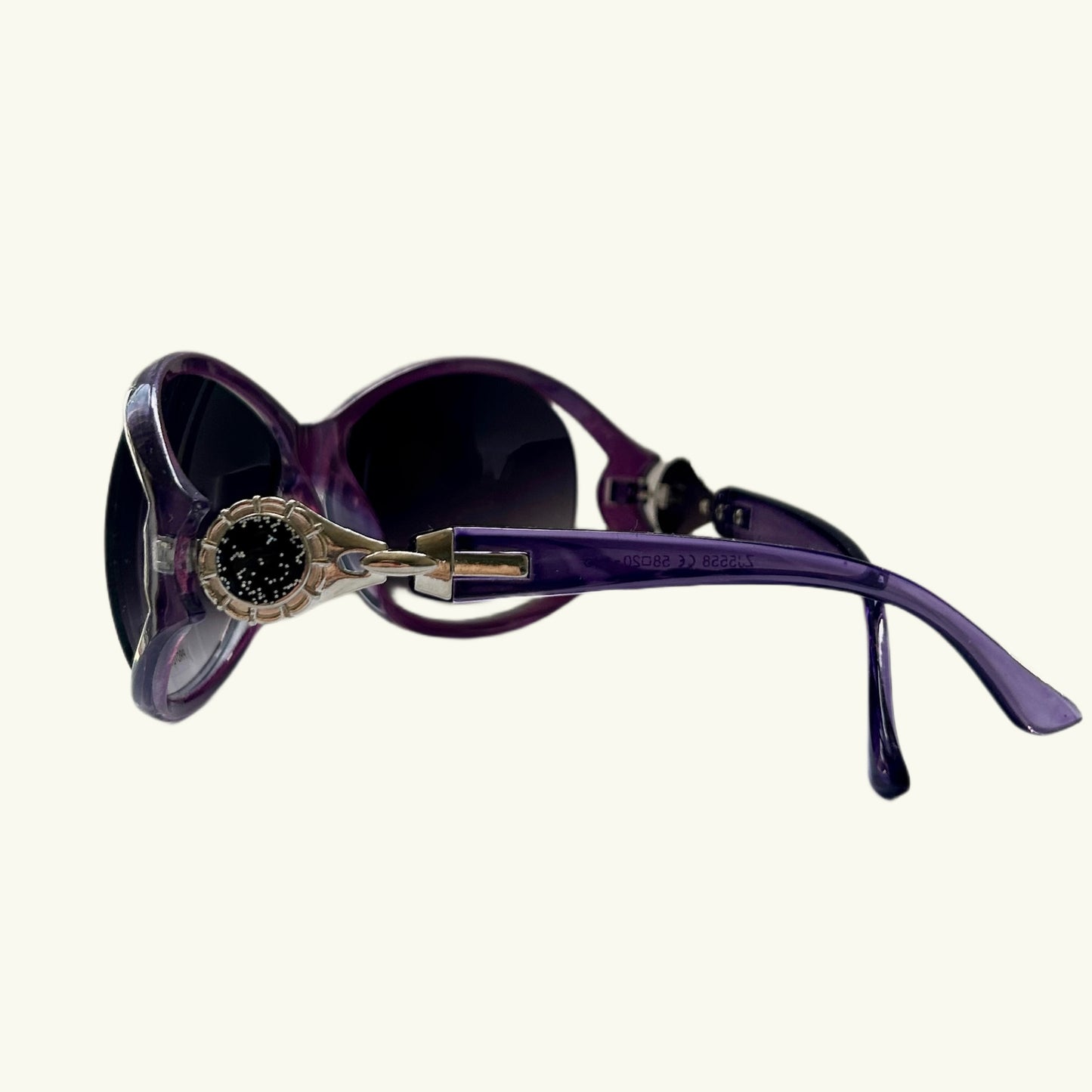 Okulary przeciwsłoneczne fioletowe