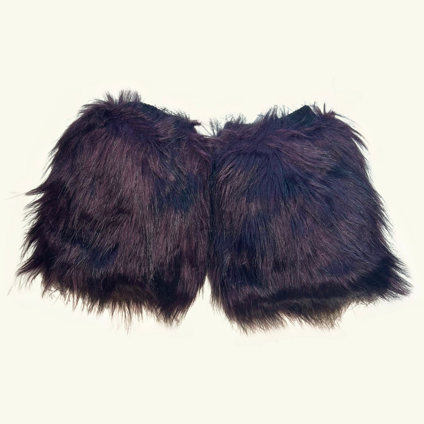 Krótkie Ocieplacze Ciemnofioletowe