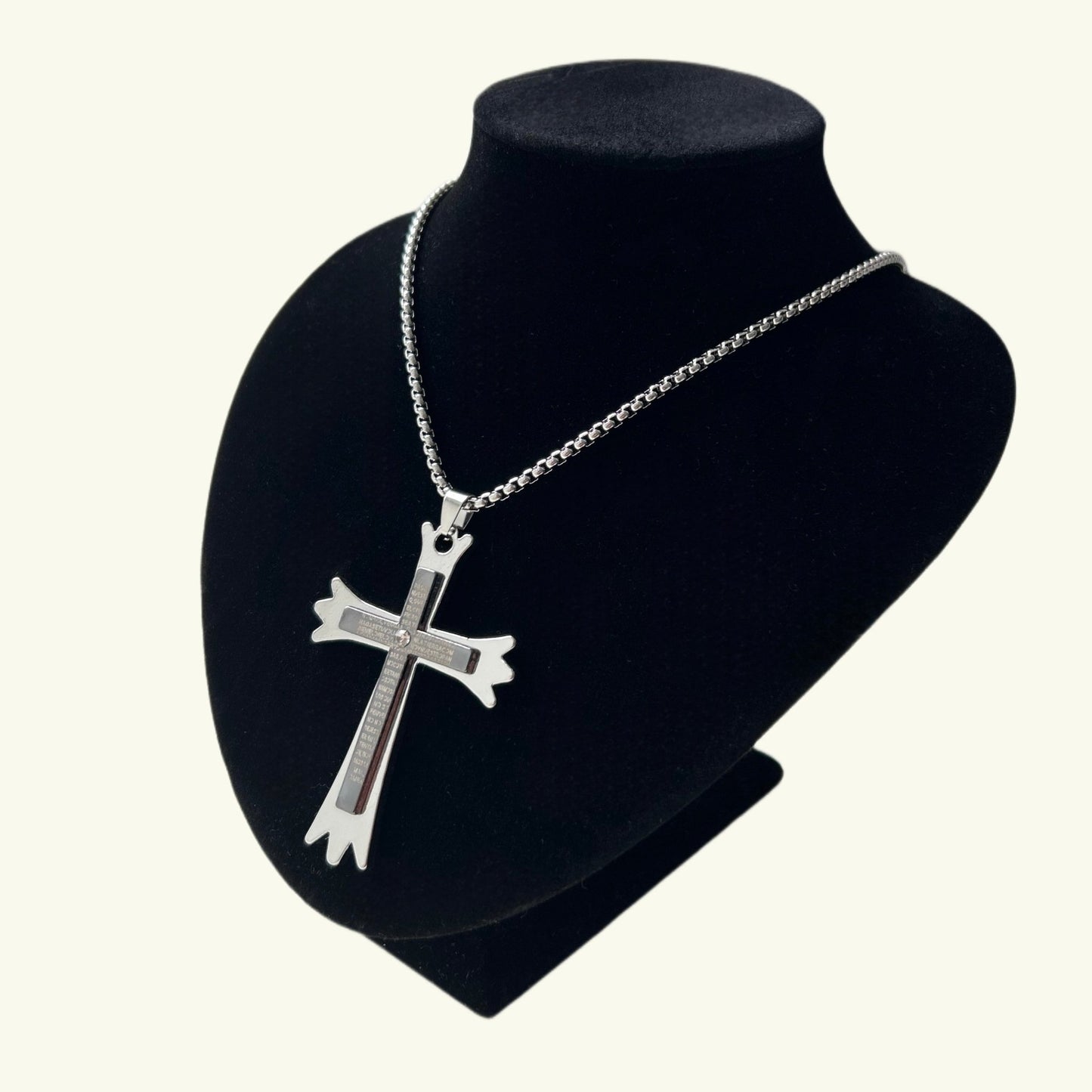 Naszyjnik - krzyż - SELLING A SOULnaszyjsnikKolekcja Stała