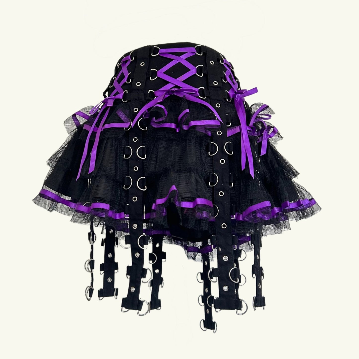 Spódniczka wiązana - SELLING A SOULSpódnicaHELL BUNNY