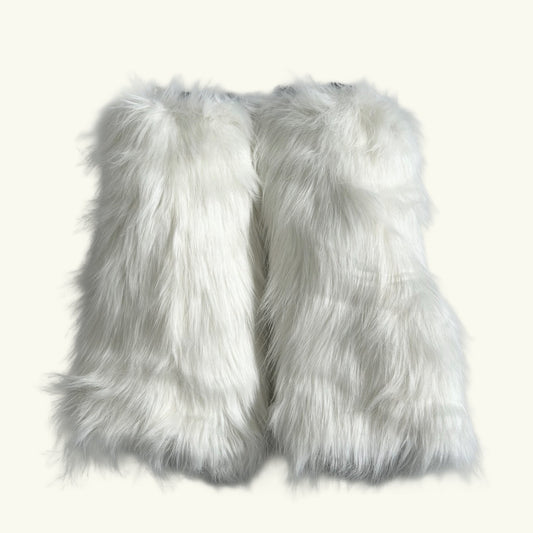 Ocieplacze futrzane- Białe - SELLING A SOULOcieplaczeKolekcja Stała