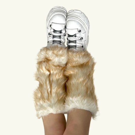 Ocieplacze Futrzane- Biało-rude - SELLING A SOULKolekcja Stała