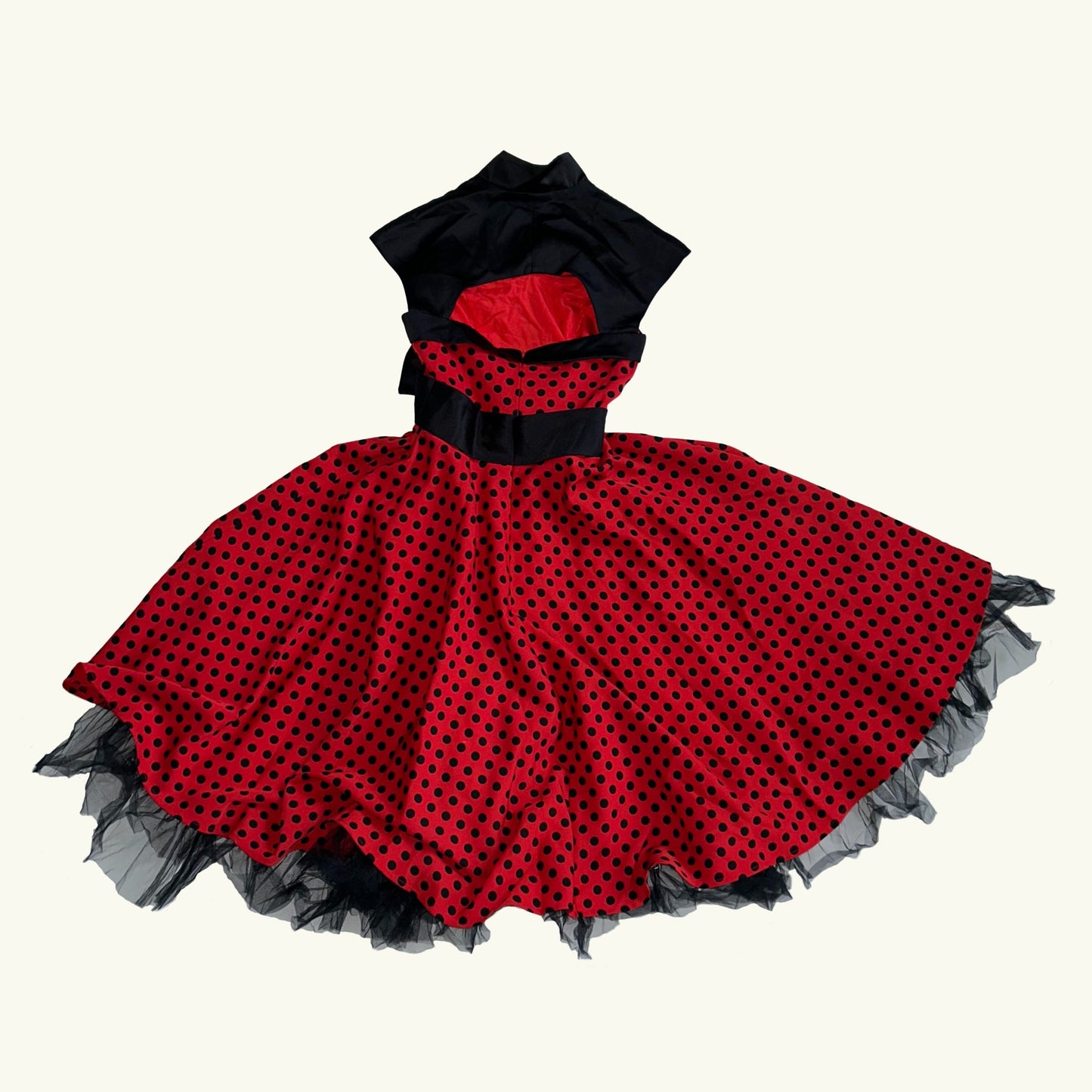 Sukienka retro z kokardą - SELLING A SOULVintage